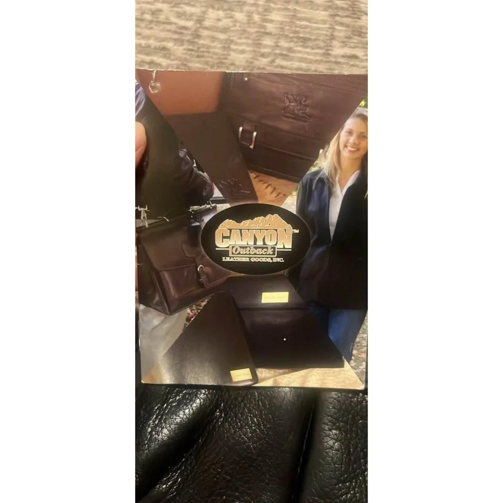 Canyon Outback Black Pebbled Leather Mini Backpack Purse H83003 NWT